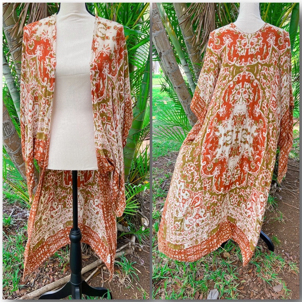 Neutral Boho Kimono